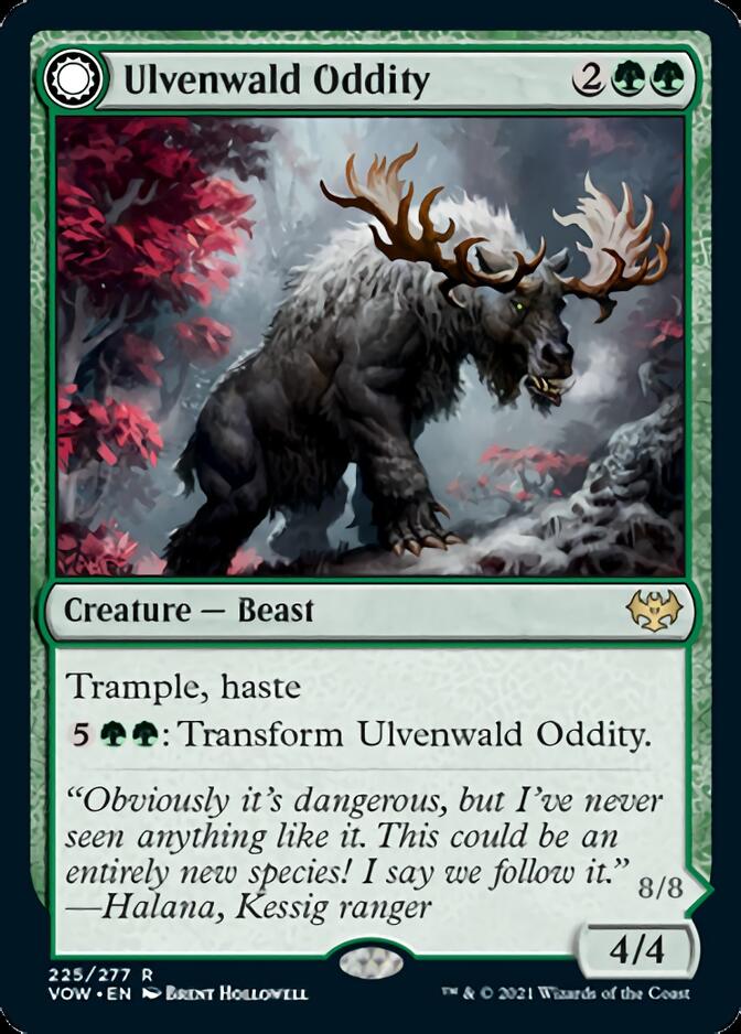 Ulvenwald Oddity // Ulvenwald Behemoth [Innistrad: Crimson Vow] | Chromatic Games