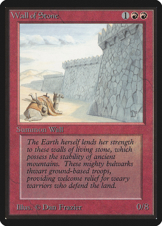 Wall of Stone [Beta Edition] | Chromatic Games