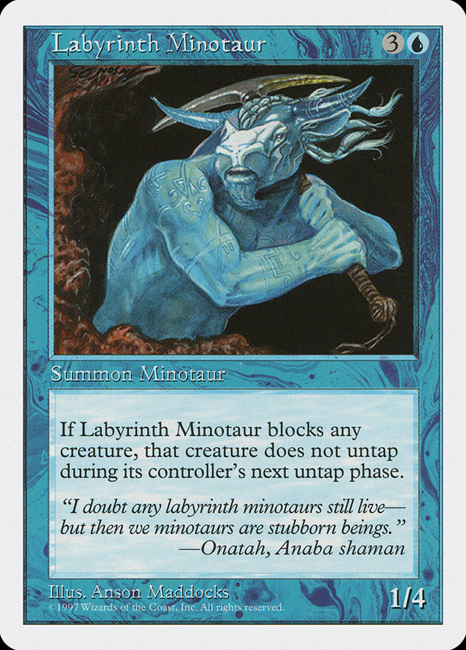 Labyrinth Minotaur [Fifth Edition] | Chromatic Games