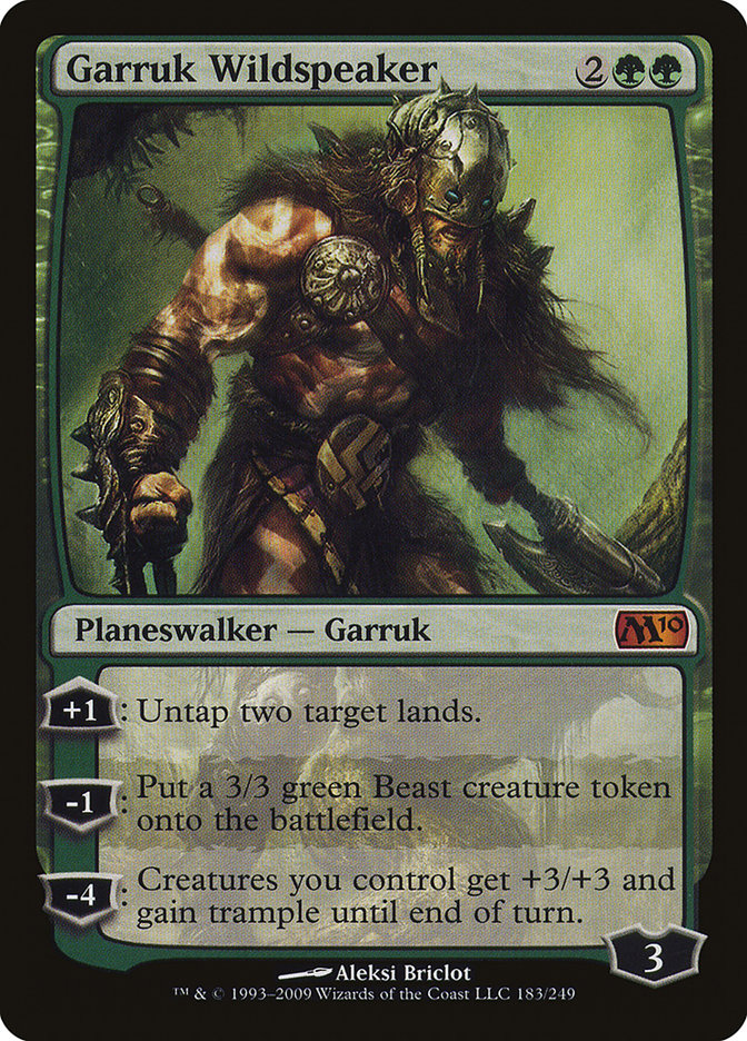 Garruk Wildspeaker [Magic 2010] | Chromatic Games