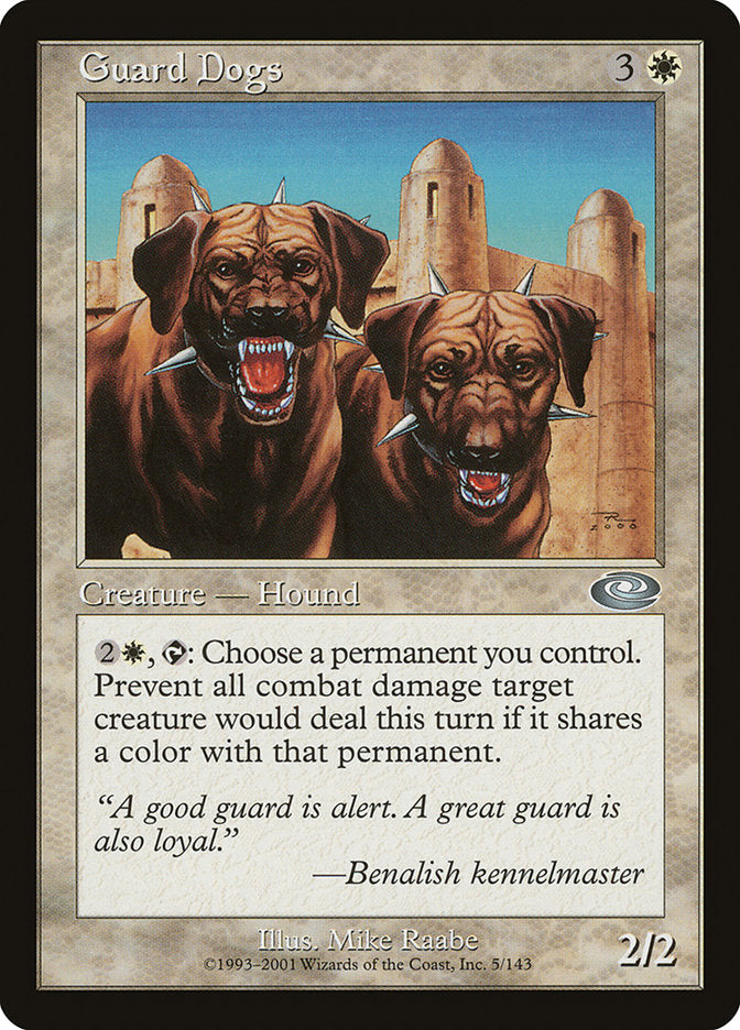 Guard Dogs [Planeshift] | Chromatic Games