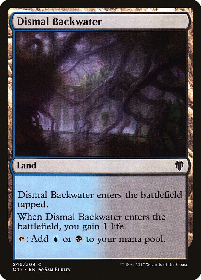 Dismal Backwater [Commander 2017] | Chromatic Games