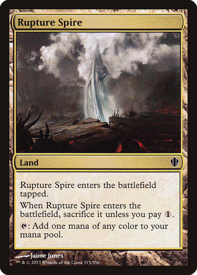 Rupture Spire [Commander 2013] | Chromatic Games