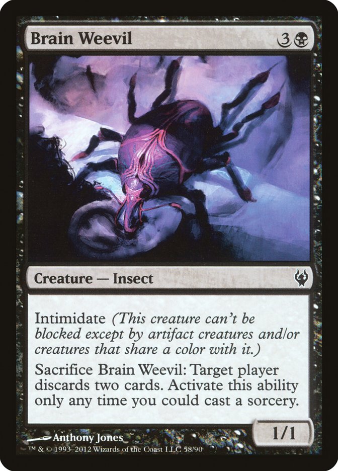 Brain Weevil [Duel Decks: Izzet vs. Golgari] | Chromatic Games