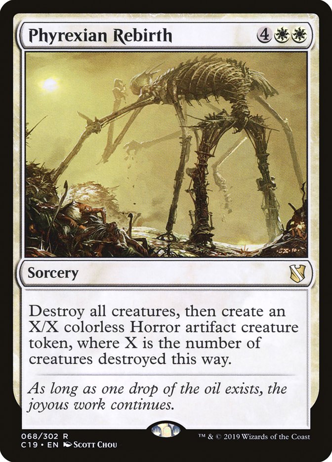 Phyrexian Rebirth [Commander 2019] | Chromatic Games