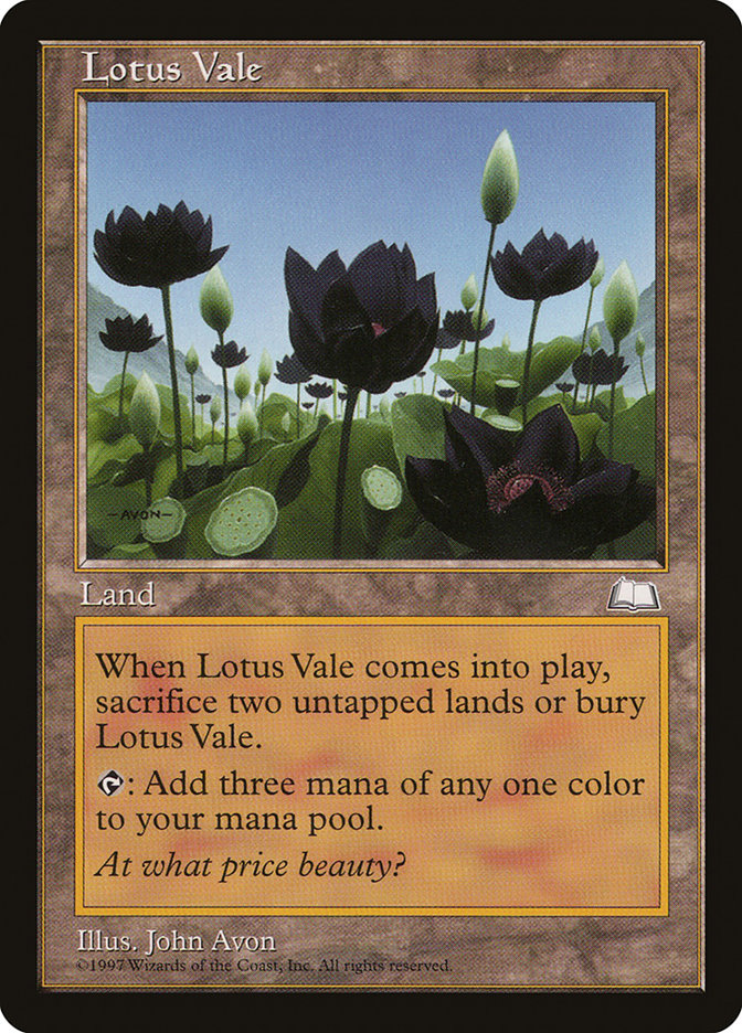 Lotus Vale [Weatherlight] | Chromatic Games