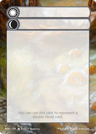 Helper Card (5/9) [Innistrad: Midnight Hunt Tokens] | Chromatic Games