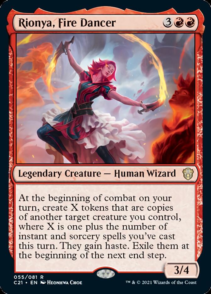 Rionya, Fire Dancer [Commander 2021] | Chromatic Games