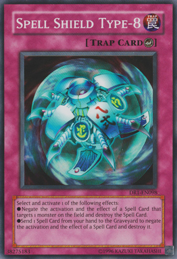 Spell Shield Type-8 [DR1-EN098] Super Rare | Chromatic Games