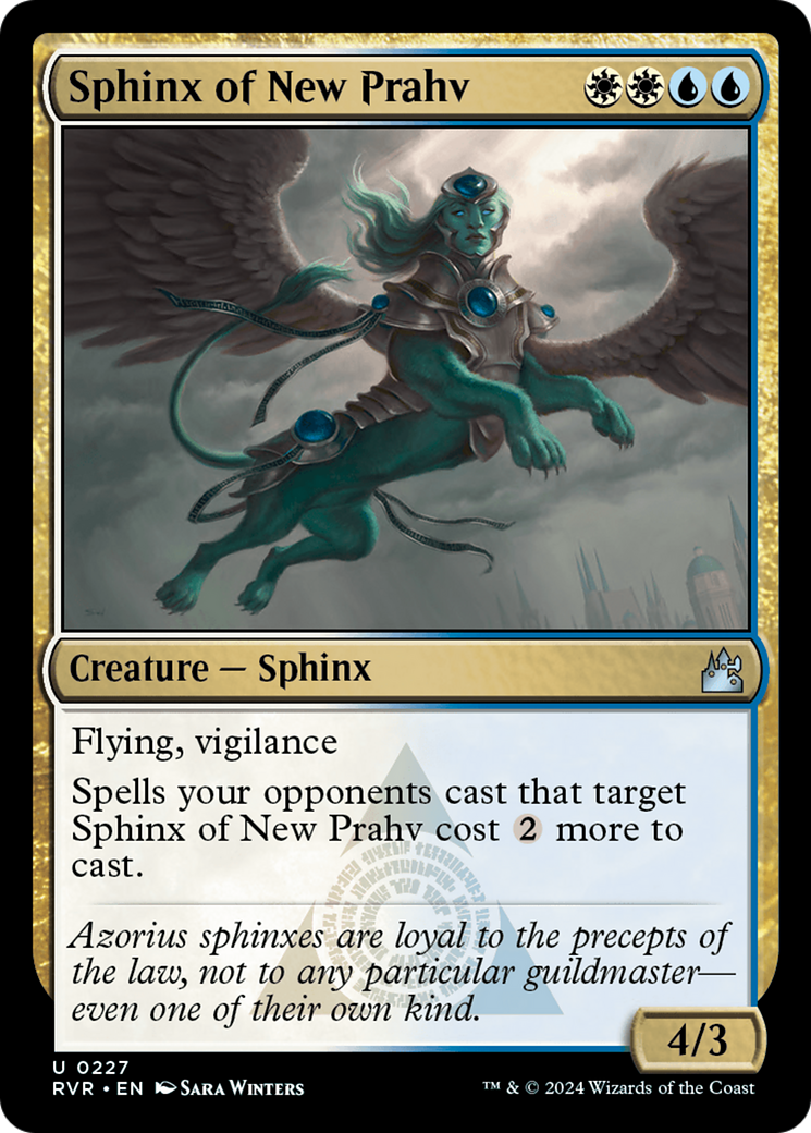 Sphinx of New Prahv [Ravnica Remastered] | Chromatic Games