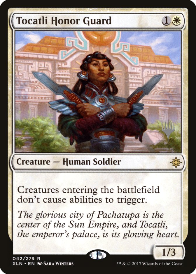 Tocatli Honor Guard (Promo Pack) [Ixalan Promos] | Chromatic Games