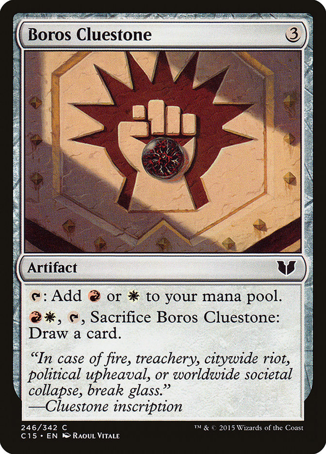 Boros Cluestone [Commander 2015] | Chromatic Games