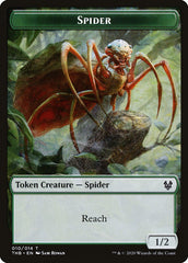 Satyr // Spider Double-Sided Token [Theros Beyond Death Tokens] | Chromatic Games