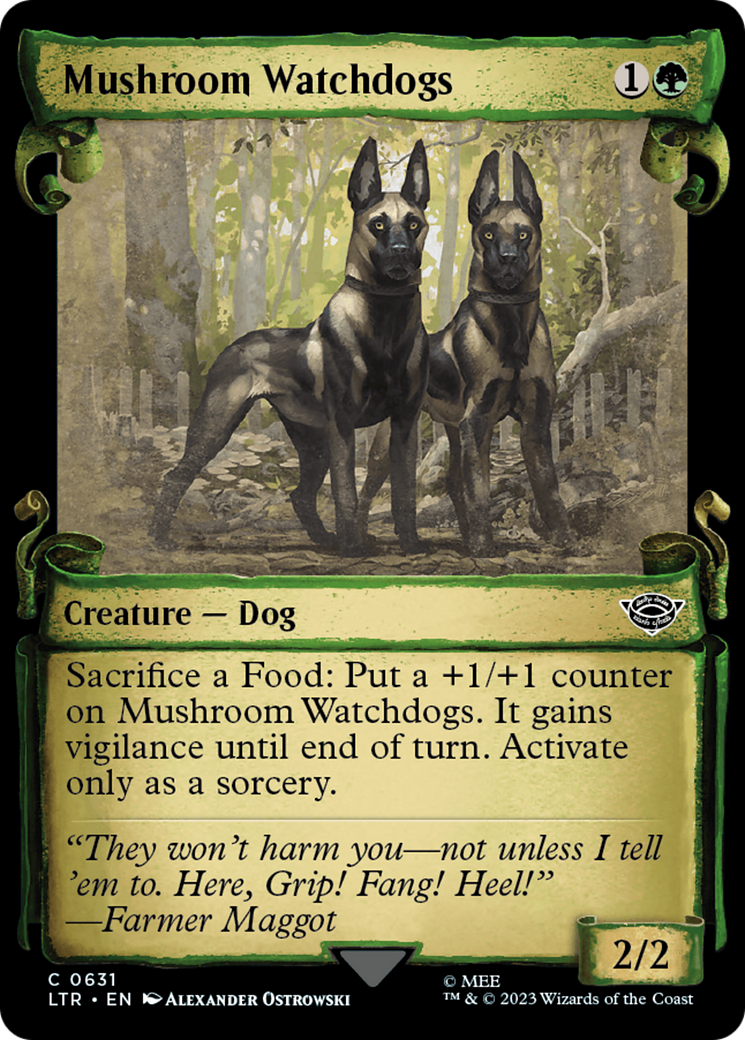 Mushroom Watchdogs [The Lord of the Rings: Tales of Middle-Earth Showcase Scrolls] | Chromatic Games