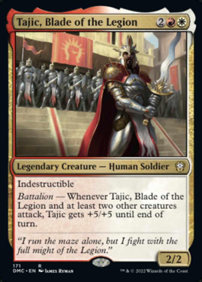 Tajic, Blade of the Legion [Dominaria United Commander] | Chromatic Games