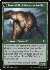 Hermit of the Natterknolls // Lone Wolf of the Natterknolls [Shadows over Innistrad] | Chromatic Games