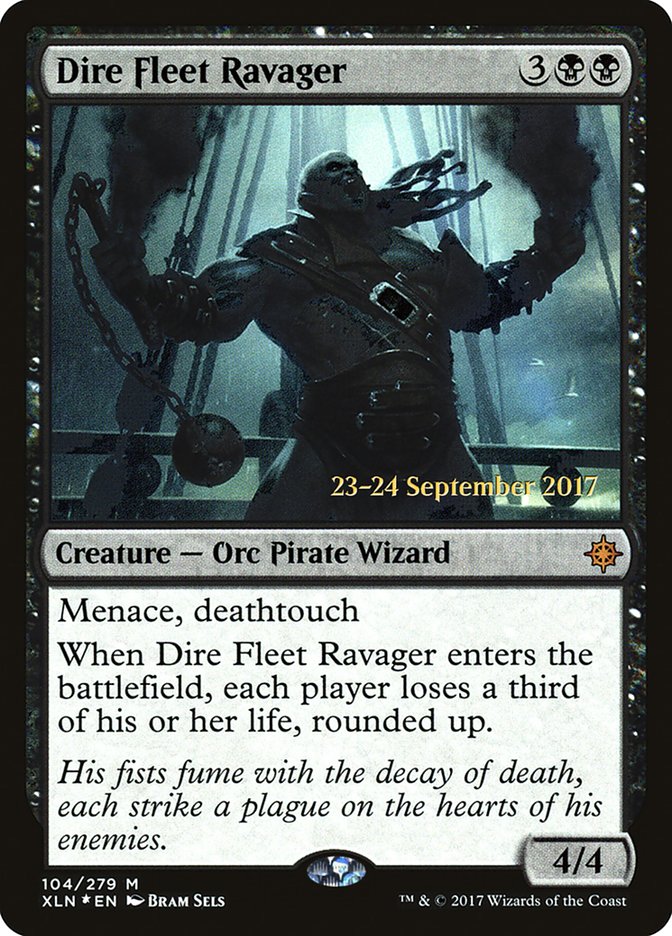 Dire Fleet Ravager [Ixalan Prerelease Promos] | Chromatic Games