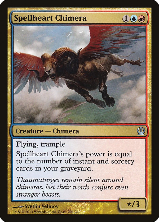 Spellheart Chimera [Theros] | Chromatic Games