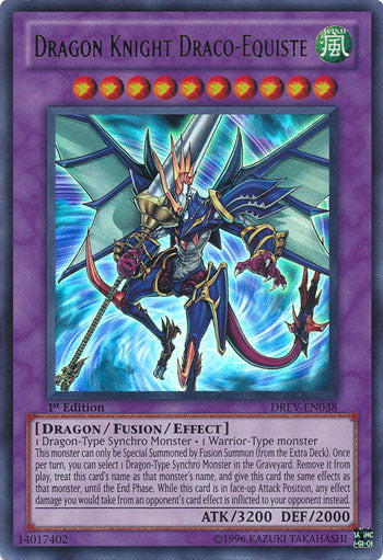 Dragon Knight Draco-Equiste [DREV-EN038] Ultra Rare | Chromatic Games