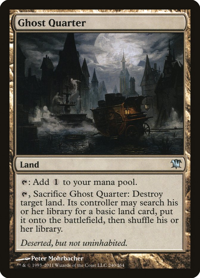 Ghost Quarter [Innistrad] | Chromatic Games