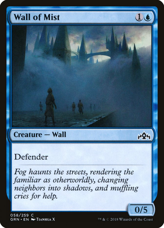 Wall of Mist [Guilds of Ravnica] | Chromatic Games