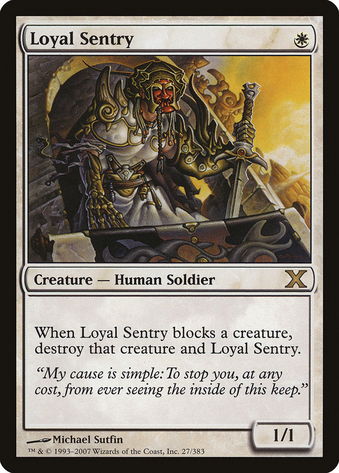 Loyal Sentry [Tenth Edition] | Chromatic Games
