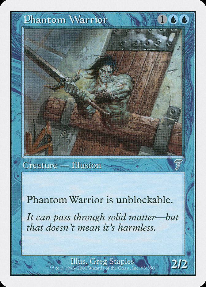 Phantom Warrior [Seventh Edition] | Chromatic Games