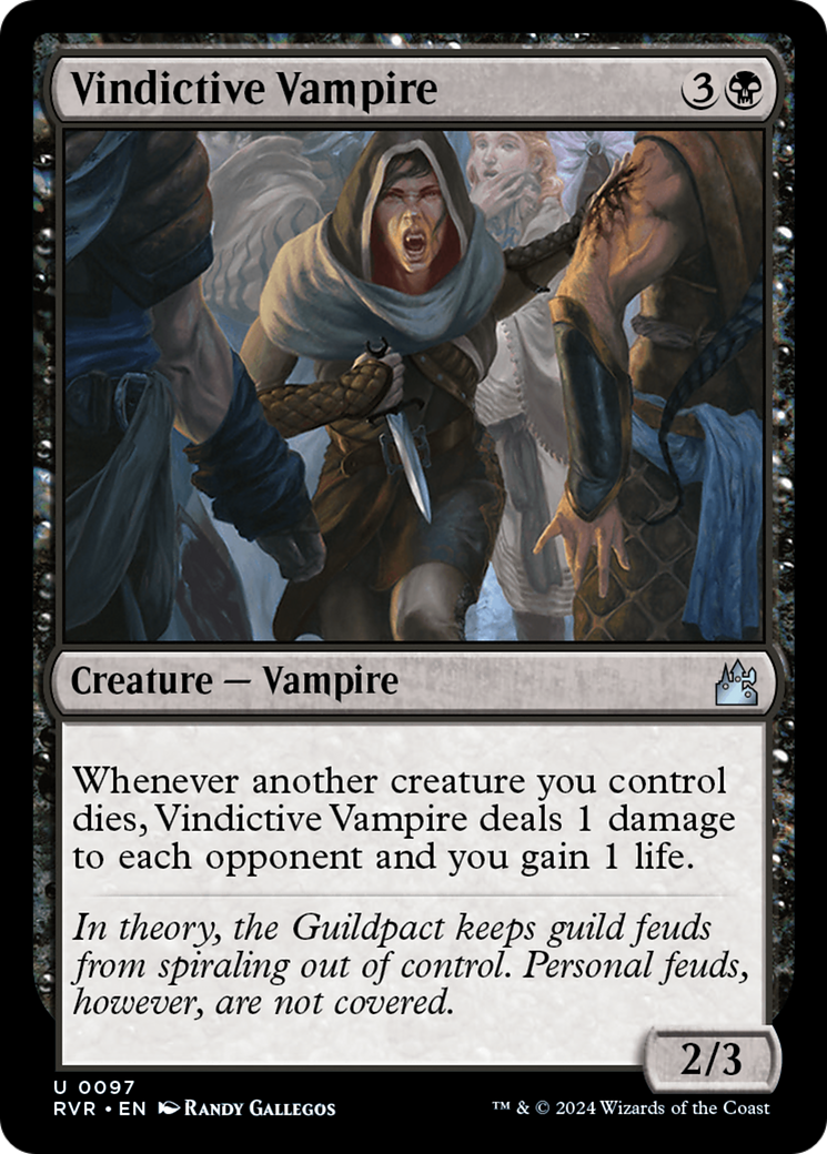 Vindictive Vampire [Ravnica Remastered] | Chromatic Games