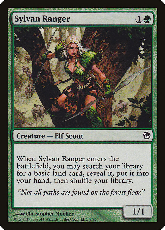 Sylvan Ranger [Duel Decks: Ajani vs. Nicol Bolas] | Chromatic Games