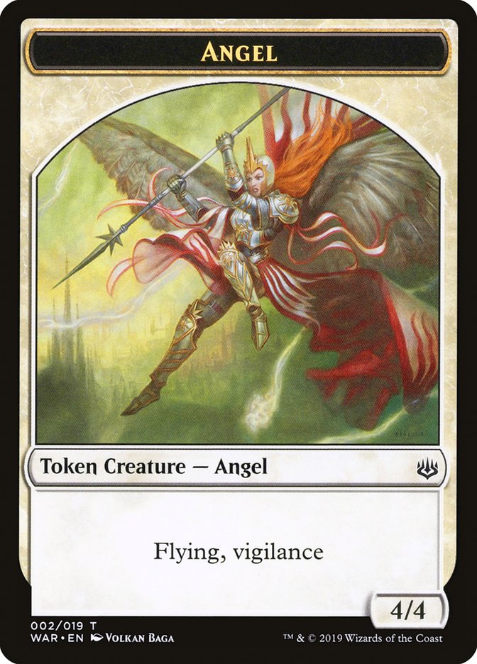 Angel Token [War of the Spark Tokens] | Chromatic Games