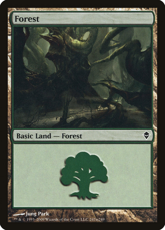 Forest (247a) [Zendikar] | Chromatic Games