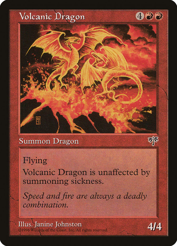 Volcanic Dragon [Mirage] | Chromatic Games