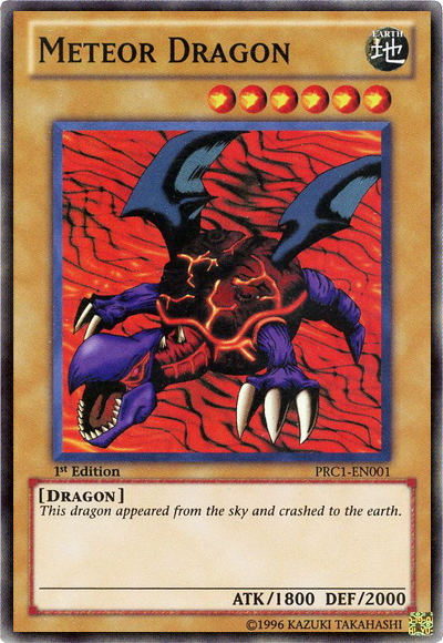 Meteor Dragon [PRC1-EN001] Super Rare | Chromatic Games