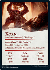 Xorn Art Card [Dungeons & Dragons: Adventures in the Forgotten Realms Art Series] | Chromatic Games