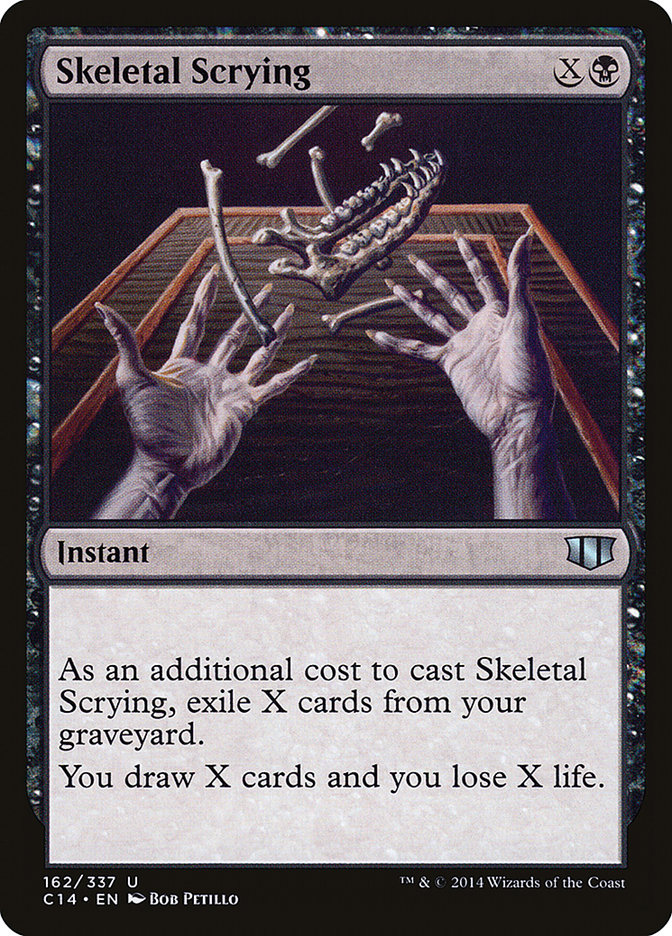 Skeletal Scrying [Commander 2014] | Chromatic Games