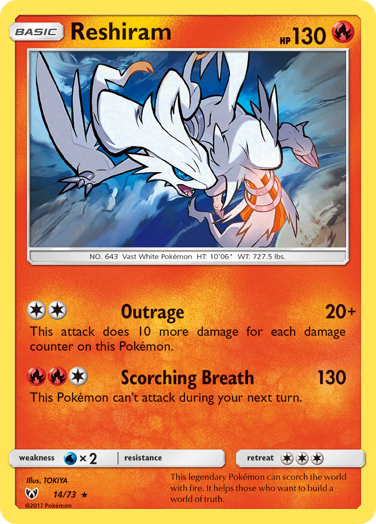 Reshiram [Shining Legends] | Chromatic Games