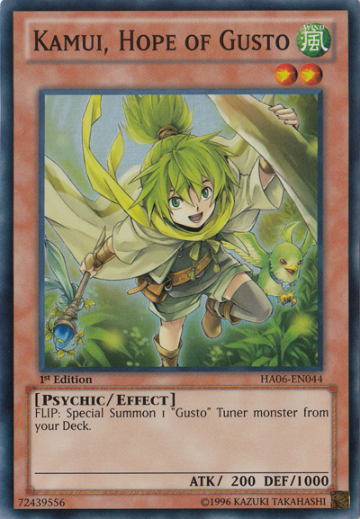 Kamui, Hope of Gusto [HA06-EN044] Super Rare | Chromatic Games