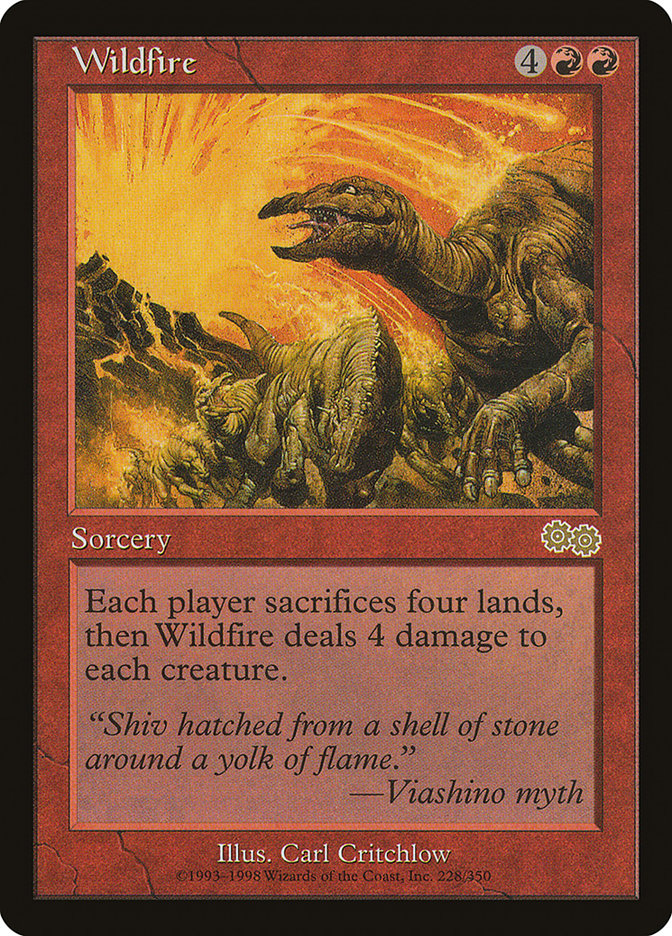 Wildfire [Urza's Saga] | Chromatic Games