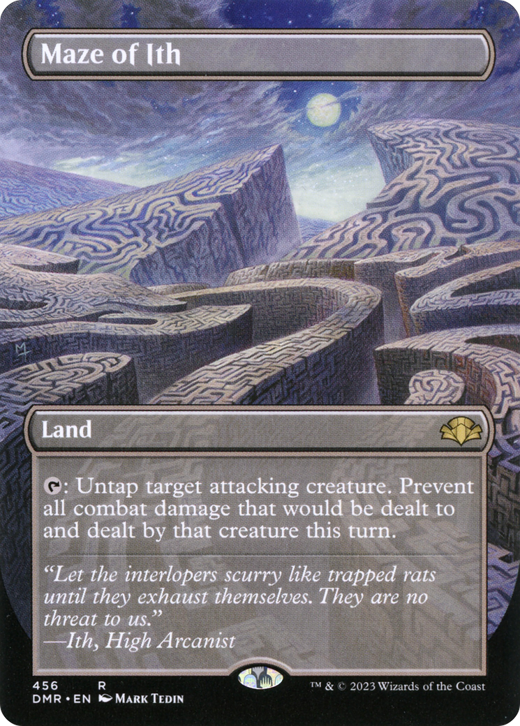 Maze of Ith (Borderless Alternate Art) [Dominaria Remastered] | Chromatic Games