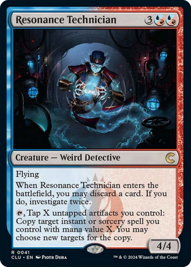 Resonance Technician [Ravnica: Clue Edition] | Chromatic Games