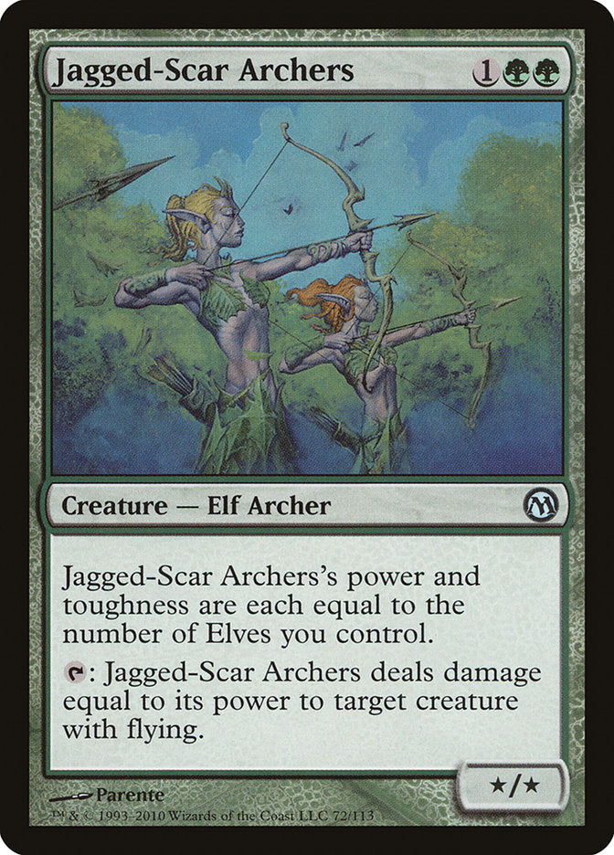 Jagged-Scar Archers [Duels of the Planeswalkers] | Chromatic Games