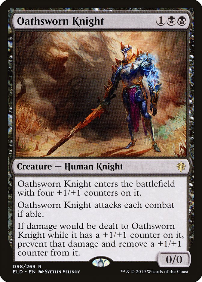 Oathsworn Knight [Throne of Eldraine] | Chromatic Games