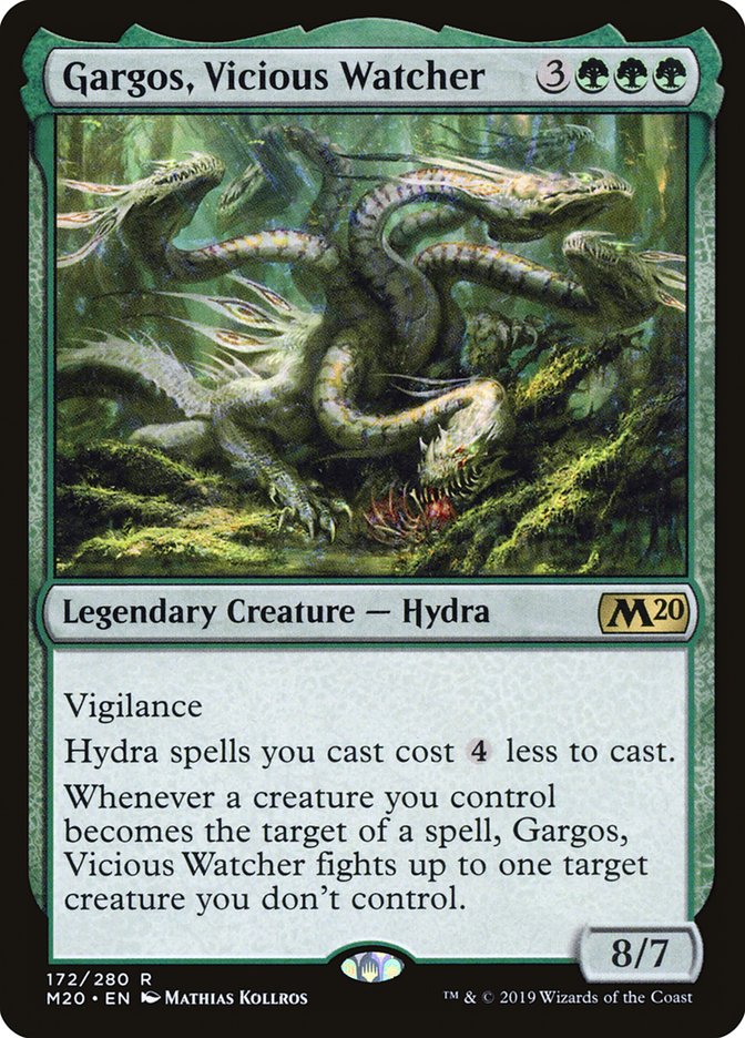 Gargos, Vicious Watcher [Core Set 2020] | Chromatic Games