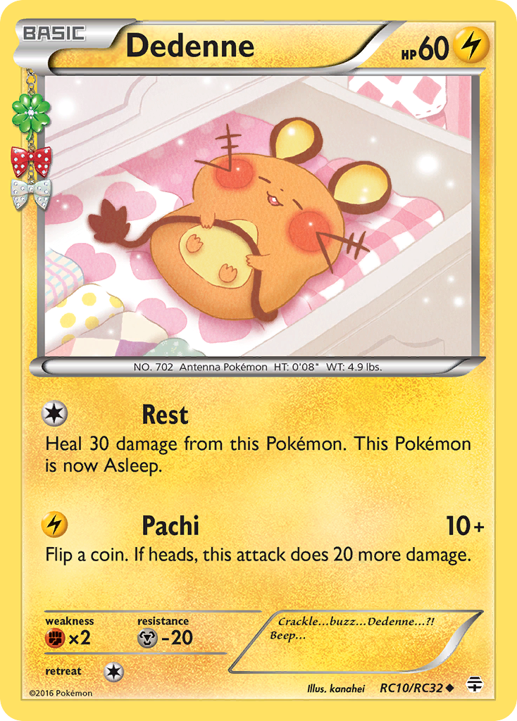 Dedenne (RC10/RC32) [XY: Generations] | Chromatic Games