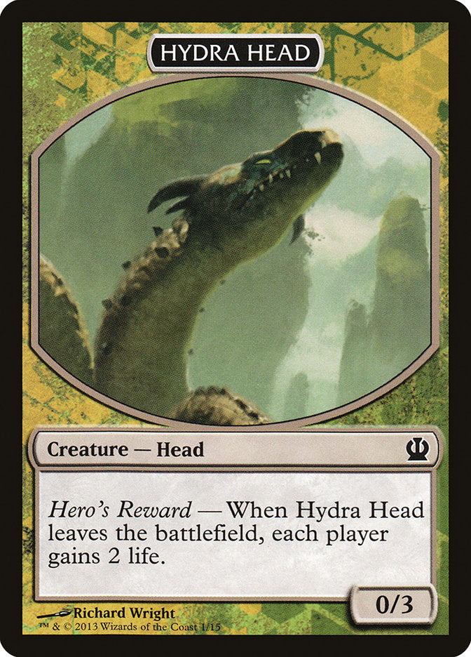 Hydra Head Token [Theros Face the Hydra] | Chromatic Games