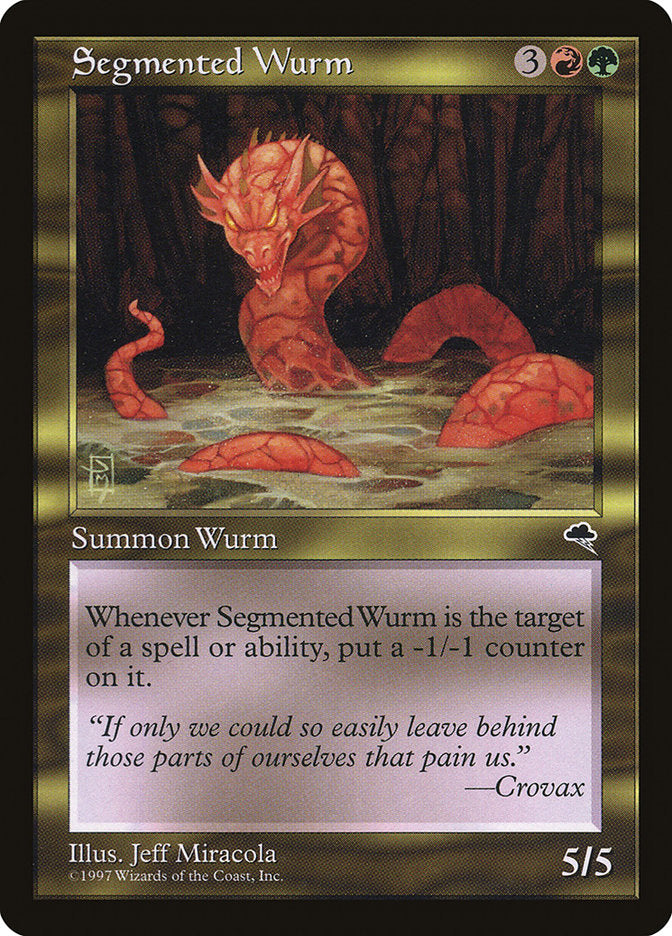 Segmented Wurm [Tempest] | Chromatic Games