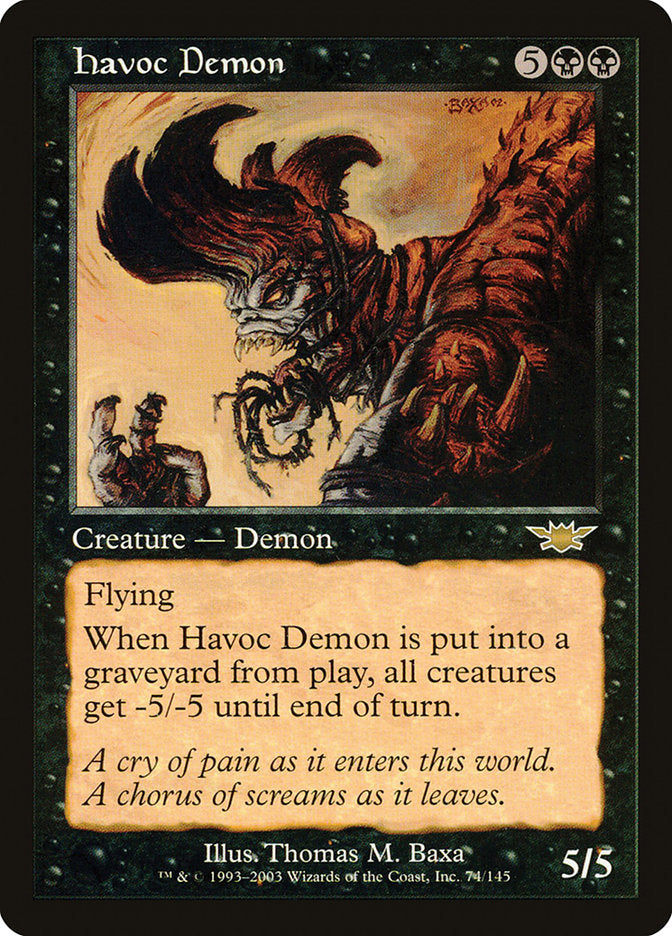 Havoc Demon [Legions] | Chromatic Games