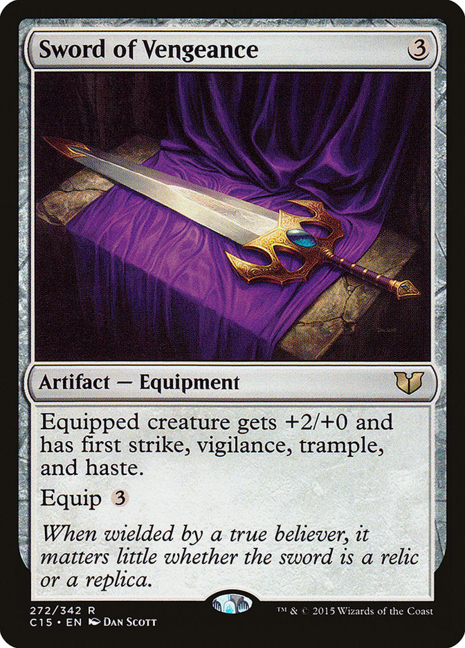 Sword of Vengeance [Commander 2015] | Chromatic Games