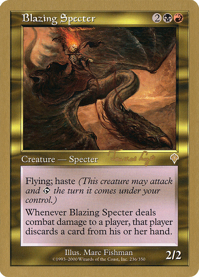 Blazing Specter (Tom van de Logt) [World Championship Decks 2001] | Chromatic Games