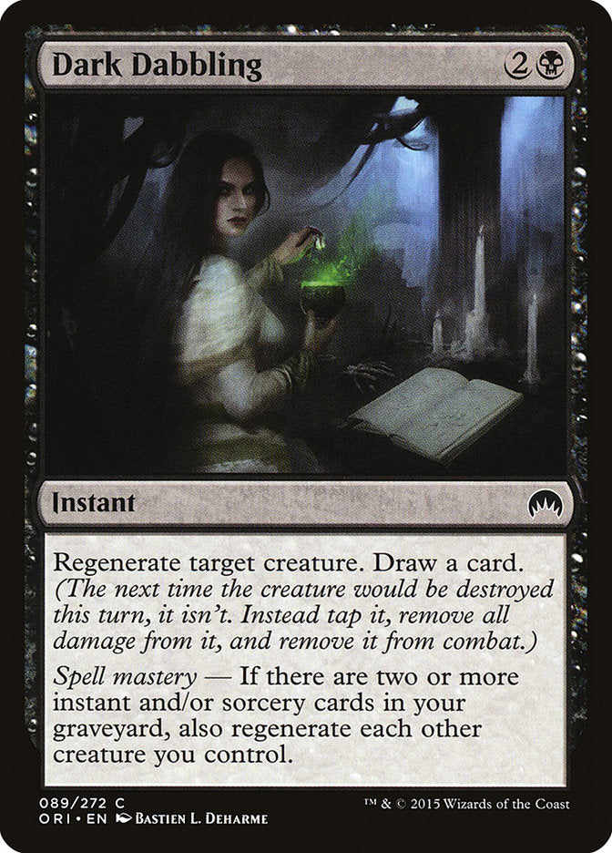 Dark Dabbling [Magic Origins] | Chromatic Games